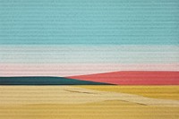 Abstract colorful landscape, paper textured image