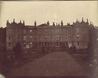 [Castle with Round Towers Seen from the Garden]