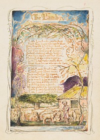 Songs of Innocence and of Experience: The Lamb by William Blake