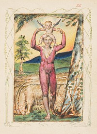 Songs of Experience: Frontispiece by William Blake