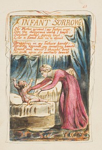 Songs of Innocence and of Experience: Infant Sorrow by William Blake