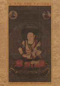 The Bodhisattva Monju (Manjushri) with Five Topknots, Japan