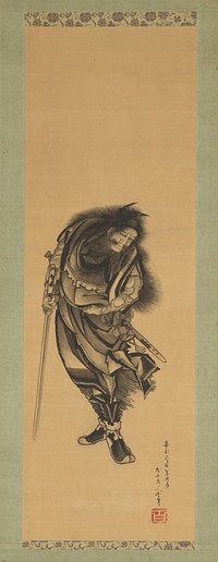 Shōki, the Demon Queller by Katsushika Hokusai