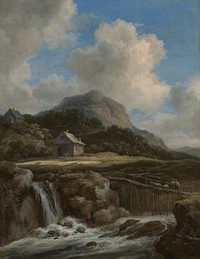 Mountain Torrent by Jacob van Ruisdael