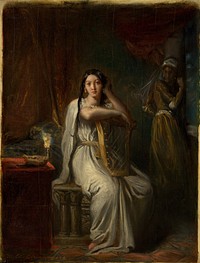 Desdemona (The Song of the Willow) by Théodore Chassériau