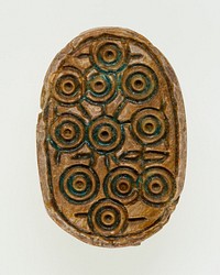 Scarab Decorated with Circles