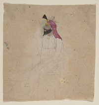 Portrait of a Sikh Noble, India (Punjab Plains)