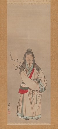 Tenjin Traveling to China by Nagasawa Rosetsu