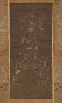 Mount Kurama Mandala: Bishamonten Triad, unidentified artist