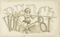 Study for titled from Punch Vol.81 (1881) by Charles Samuel Keene