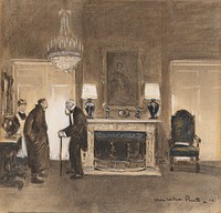 Drama in the Living Room by May Wilson Preston