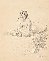 Seated Nude by John Sloan