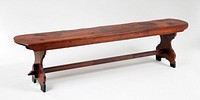 Trestle Bench by Unidentified Maker
