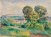 Landscape by Pierre Auguste Renoir