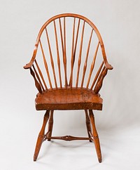 Bow-Back Windsor Armchair by Unidentified Maker