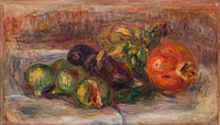 Pomegranate and Figs (Grenade et figues) by Pierre Auguste Renoir