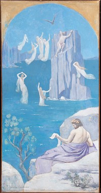 Dramatic Poetry (Aeschylus) by Pierre Puvis de Chavannes