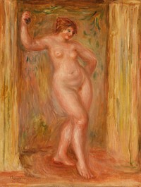 Nude with Castanets by Pierre Auguste Renoir