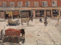 Snow Scene by James Wilson Morrice