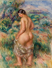 Standing Bather (Baigneuse debout) by Pierre Auguste Renoir