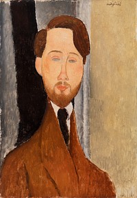 Léopold Zborowski by Amedeo Modigliani