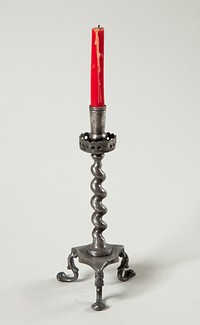 Candlestick by Unidentified Maker