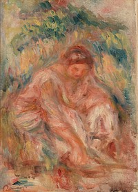 Sketch of a Woman (Esquisse de femme) by Pierre Auguste Renoir