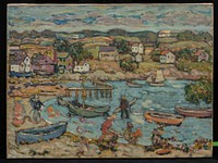 Marblehead Harbor by Maurice Brazil Prendergast