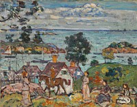 Gloucester Harbor by Maurice Brazil Prendergast