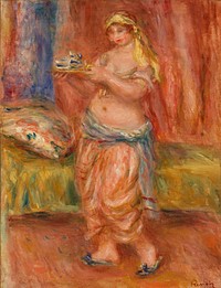 Odalisque with Tea Set (Odalisque à la théière) by Pierre Auguste Renoir