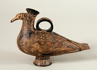 Red-Figure Bird Askos by Unidentified Maker