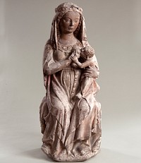 Enthroned Virgin and Nursing Christ Child by Unidentified artist