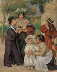 The Artist's Family (La Famille de l'artiste) by Pierre Auguste Renoir