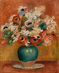 Flowers (Fleurs) by Pierre Auguste Renoir