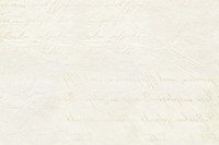 Vintage handwritten letter background, off-white design