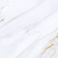 White marble aesthetic background, gold glitter design