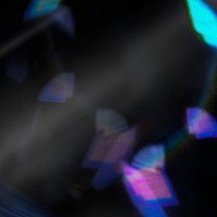 Butterfly bokeh dark background, aesthetic design psd