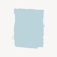 Blue rectangle shape vector