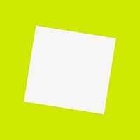 Lime green square frame vector