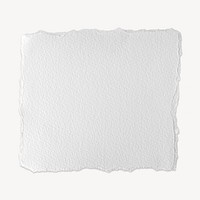 Paper blank texture isolated image