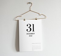 Calendar on the wall