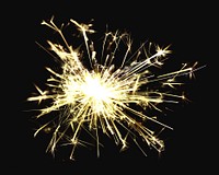 Firework celebration, isolated image