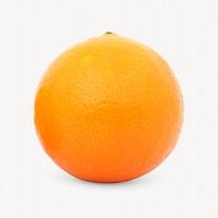 Orange fruit isolated image