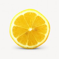 Lemon fruit isolated image