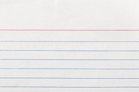 Blue writing lines paper background