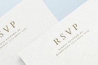 Logo mockup psd on corporate identity branding letterhead