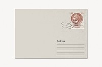 Envelope mockup, realistic stationery psd