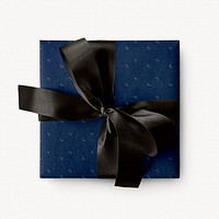 Blue gift box, product packaging design