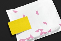 Plastic parcel bag, product packaging design