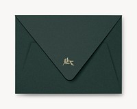 Green envelope, professional branding with design space